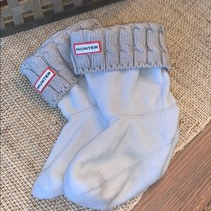 Hunter knit boot socks